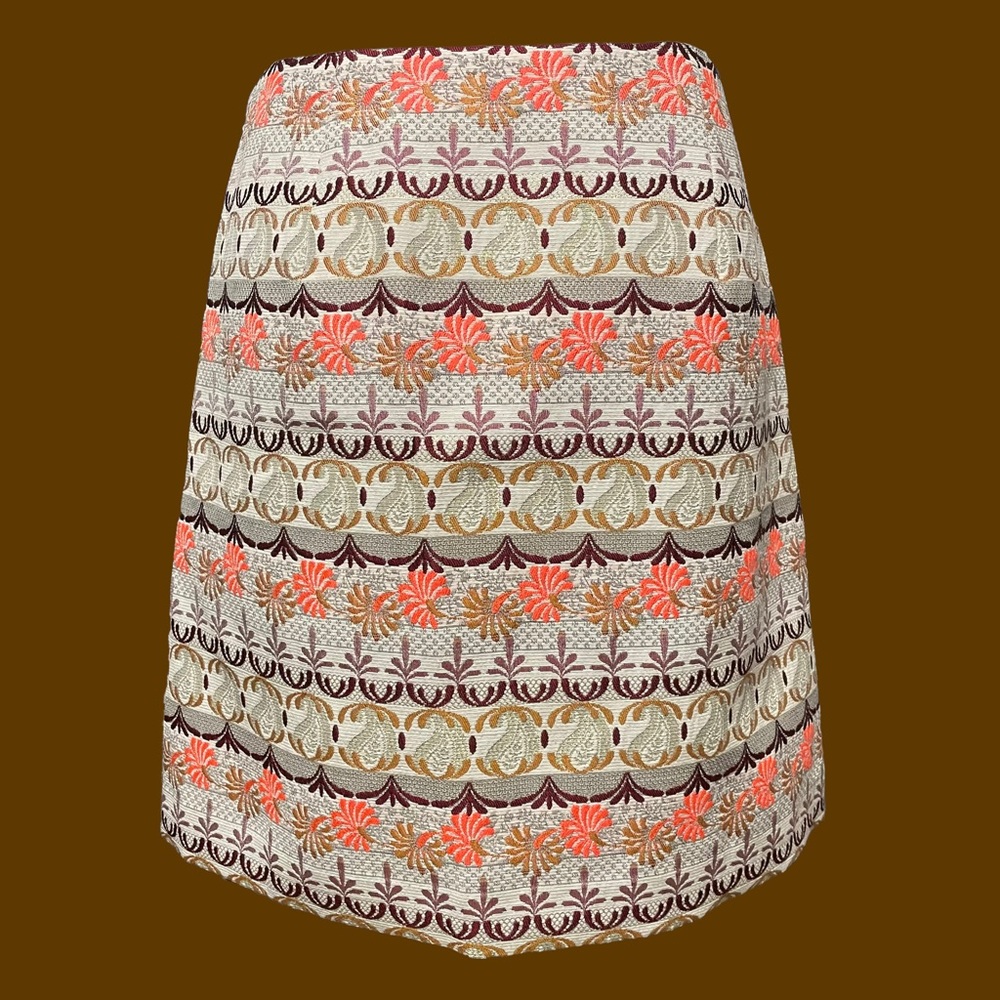 Loft CUTE Shimmer Brocade Skirt!  Size 4